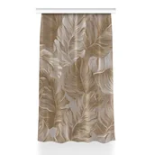 Zasłony - Gotowa zasłona z nadrukiem Złote liście 150x230 cm, Fabricsy - miniaturka - grafika 1