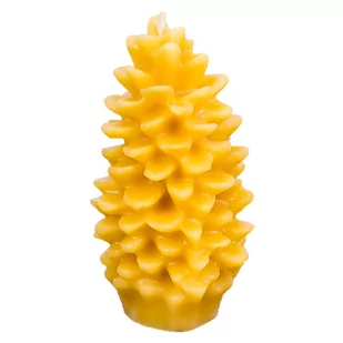 Świeca z wosku pszczelego szyszka duża - Świece - miniaturka - grafika 1