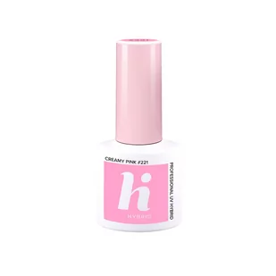 Hi Hybrid Lakier hybrydowy 5ml 221 Creamy Pink Hi Hybrid - Lakiery hybrydowe - miniaturka - grafika 1