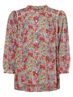 Koszule damskie - ba&sh - Bluzka damska  Chemise Amedee, wielokolorowy - miniaturka - grafika 1