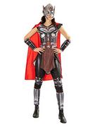 Sukienki - Rubies oficjalny film Marvel Thor Love & Thor, potężny Thor damski kostium deluxe, dla dorosłych, fantazyjna sukienka - rozmiar M - miniaturka - grafika 1