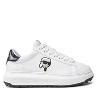 Sneakersy męskie - Sneakersy KARL LAGERFELD KL57530 Biały - miniaturka - grafika 1