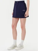 Spódnice - Guess Spódnica mini V5YD04 KCX42 Granatowy Regular Fit - miniaturka - grafika 1