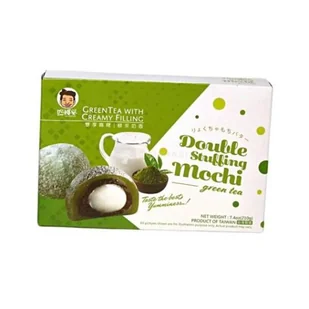 Mochi Double Stuffing Green Tea marki Gr Szu Shen Po 210g - Ciastka - miniaturka - grafika 1