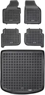 Dywaniki samochodowe - Zestaw dywaniki i mata gumowa do Volkswagen Touran I 2003-2010 - miniaturka - grafika 1