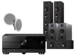 Kino domowe Yamaha RX-A4A + Diva 6 + 3 + 7 + RD 260 - Kino domowe - miniaturka - grafika 1