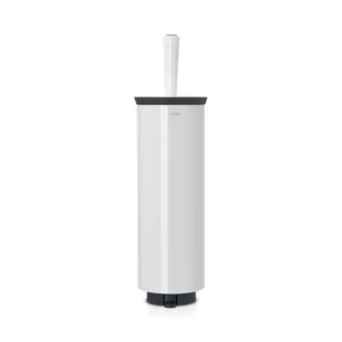 Brabantia Szczotka toaletowa w obudowie, mocowana do ściany Biały 483325 - Akcesoria do wc - miniaturka - grafika 3