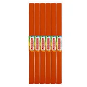 Szkolne artykuły papiernicze - Starpak Bibuła marszczona ruda 10 sztuk - miniaturka - grafika 1