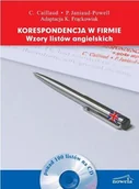 Materiały pomocnicze dla uczniów - Korespondencja w firmie Wzory listów angielskich + CD - Nowela - miniaturka - grafika 1