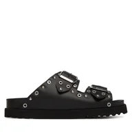 Klapki i japonki damskie - Klapki Scholl Beatriz Ring F00633 Czarny - miniaturka - grafika 1