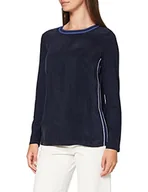Bluzki damskie - Marc O'Polo Bluzka damska 908089942257, niebieski (Midnight Blue 812), 36 - miniaturka - grafika 1