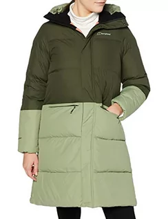 Kurtki damskie - Berghaus Damska kurtka puchowa Combust Reflect oil green/deep depths 14 A000779 - grafika 1