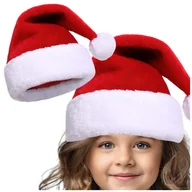 Czapki damskie - CZAPKA MIKOŁAJA MIKOŁAJKI ELF JASEŁKA BOŻE NARODZENIE - miniaturka - grafika 1