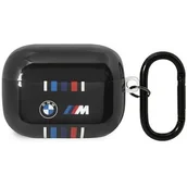 Akcesoria do słuchawek - Etui BMW BMAP22SWTK do AirPods Pro cover czarny/black Multiple Colored Lines - miniaturka - grafika 1