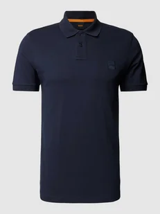 Koszulka polo o kroju slim fit z krótką listwą guzikową - Koszulki męskie - miniaturka - grafika 1