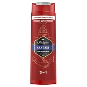 Żele pod prysznic dla mężczyzn - Old Spice żel pod prysznic Captain 400ml - miniaturka - grafika 1