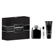 Zestawy perfum męskich - Mont Blanc Legend zestaw woda toaletowa spray 100ml + miniatura wody toaletowej 7.5ml + żel pod prysznic 100ml - miniaturka - grafika 1