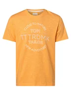 Koszulki męskie - Tom Tailor - T-shirt męski, pomarańczowy - miniaturka - grafika 1
