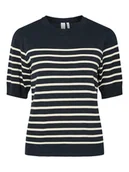 Swetry damskie - YAS Sweter w kolorze granatowo-białym - miniaturka - grafika 1