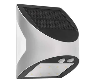 LED Kinkiet solarny z czujnikiem LUMI LED/3,7W IP54 biały - Lampy ogrodowe - miniaturka - grafika 1