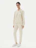 Dresy damskie - EA7 Emporio Armani Dres 7W000076 AF10443 U1079 Beżowy Regular Fit - miniaturka - grafika 1