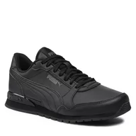 Sneakersy damskie - Puma Sneakersy St Runner V3 L Jr 384904 01 Black Black - miniaturka - grafika 1