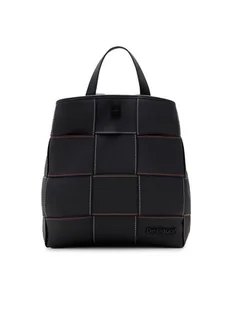 Desigual Plecak Yoko Negro Sumy Mini 25SAKP35 Czarny - Torebki damskie - miniaturka - grafika 1