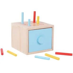 WOOPIE GREEN Drewniana Szuflada Edukacyjna Sorter Montessori - Zabawki kreatywne - miniaturka - grafika 7