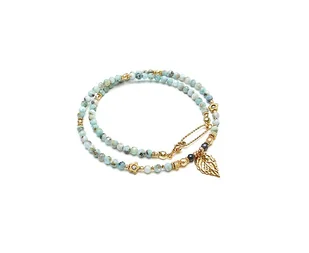 Larimar /choker/ 10.07.25 - Naszyjniki - miniaturka - grafika 1