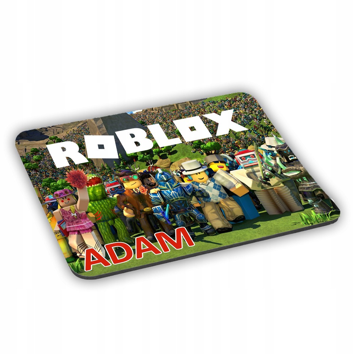 PODKŁADKA POD MYSZ Roblox Man Face + IMIĘ Prezent