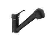 Baterie kuchenne - Eisl Bateria kuchenna GRANIT, z wyciąganą wylewką (Czarny, matowy) - miniaturka - grafika 1