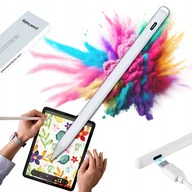 Pozostałe akcesoria do telefonów - AKTYWNY RYSIK POJEMNOŚCIOWY DOTYKOWY STYLUS PEN DO TABLETU I TELEFONU BIAŁY - miniaturka - grafika 1