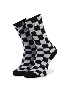 Vans Skarpety Wysokie Dziecięce By Checkerboard Crew VN0A3I74HU01 r.31.5-38 Biały - Skarpetki dla dzieci - miniaturka - grafika 1