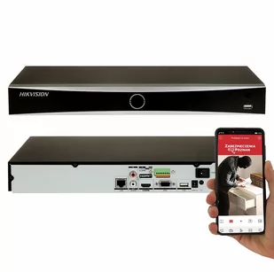 Rejestrator IP Hikvision DS-7608NXI-K2 na 8 kamer IP Acusense 2x10 TB SATA - Rejestratory do monitoringu - miniaturka - grafika 1