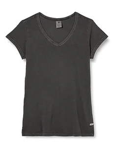 G-STAR RAW Eyben Slim Top Over Dyed damska, Czarny (Dk Black Gd D21314-b059-b564), XS - Koszulki i topy damskie - miniaturka - grafika 1