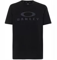 Koszulki męskie - Koszulka Oakley O Bark męska czarna-S - miniaturka - grafika 1