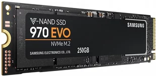 Samsung 970 wewnętrznej pamięci SSD, czarny 250 GB MZ-V7E250BW - Dyski SSD - miniaturka - grafika 1