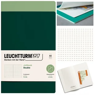 LEUCHTTURM1917 Notatnik Notes A5 Kropka Jottbook bullet journal DWUPAK - Notesy i bloczki - miniaturka - grafika 1