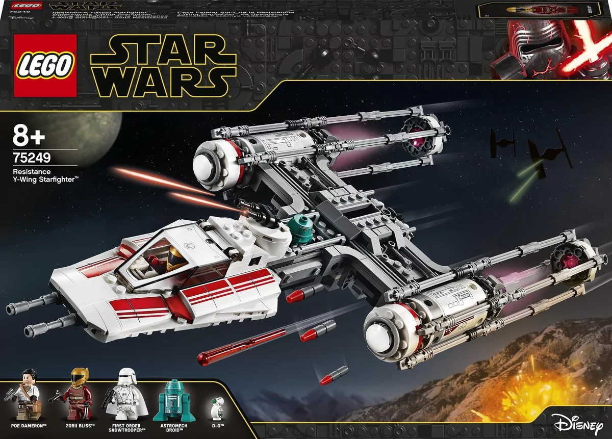 LEGO Star Wars Myśliwiec Y-Wing Ruchu Oporu 75249