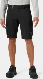 Helly Hansen Krótkie Spodnie Helly Hansen Oxford 4X Cargo Black - Spodnie sportowe męskie - miniaturka - grafika 1