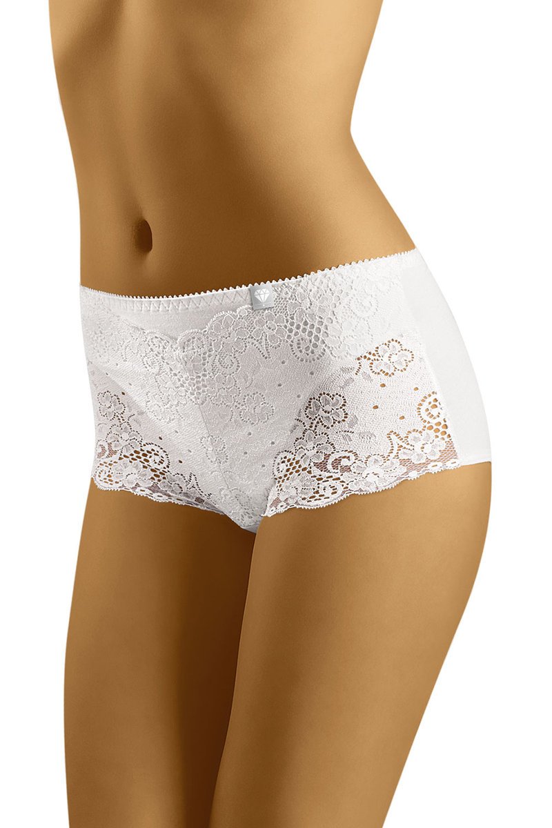 Wol-Bar Diamond 3508 biały L Majtki figi