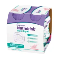 Żywienie medyczne - Nutricia POLSKA SP. Z O.O. Nutridrink Skin Repair o smaku truskawkowym 4 x 200 ml 3781241 - miniaturka - grafika 1
