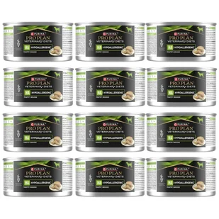 PRO PLAN Veterinary Diets HA Hypoallergenic Karma mokra dla psa mus 12x195g - Mokra karma dla psów - miniaturka - grafika 1