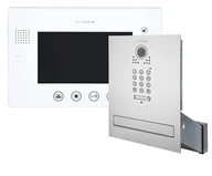 Wideodomofony - Wideodomofon Vidos S561D-SKM M670W z szyfratorem - miniaturka - grafika 1