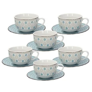 TOGNANA Zestaw filiżanek TOGNANA Casablanca 270 ml 12 elementów) - Filiżanki - miniaturka - grafika 1
