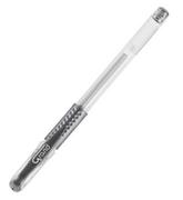 Długopisy - Kw trade, długopis żelowy srebrny grand gr-101 12szt. - miniaturka - grafika 1
