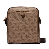 Torby męskie - Saszetka Guess Milano HMMILO P4260 Beżowy - miniaturka - grafika 1