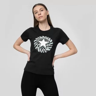 Koszulki sportowe damskie - Damski t-shirt z nadrukiem CONVERSE Chuck Patch Exploded Graphic Tee - grafika 1