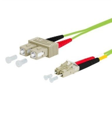Kabel krosowy METZ CONNECT OpDAT, SC-D/LC-D OM5, 2 m