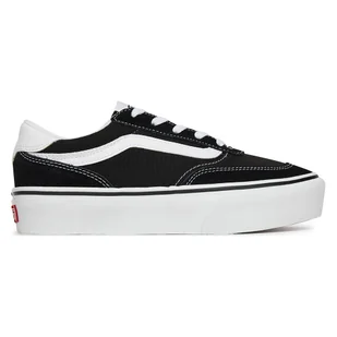 Vans BROOKLYN LS PLATFORM VN000DC4BA21 Czarny - Trampki damskie - miniaturka - grafika 1